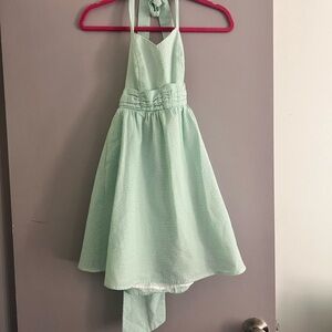 Mint Green Halter Dress